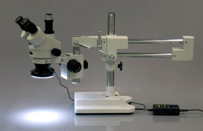 AmScope LED-144A 144-LED Lighting-Direction-Adjustable Microscope Ring - style: LED-144A-YK
