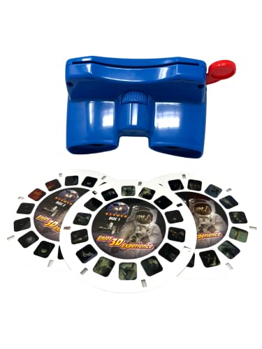 WARM FUZZY Space 3D Viewfinder | 3 Reels & 21 HD 3D Images - color: Space