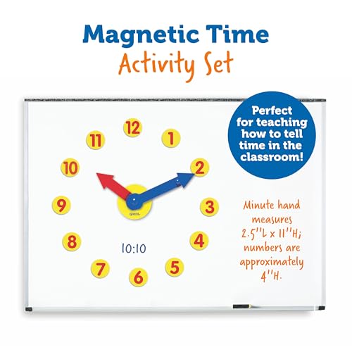 Learning Resources Magnetic Time Activity Set