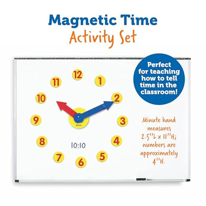 Learning Resources Magnetic Time Activity Set