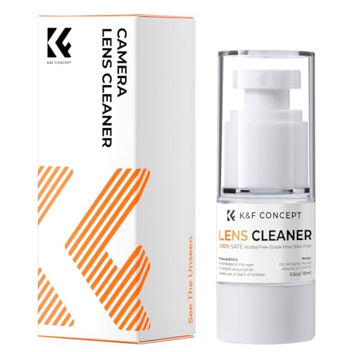 K&F CONCEPT Spray and Lens Cleaner Care Kit, Camera Lens Cleaner