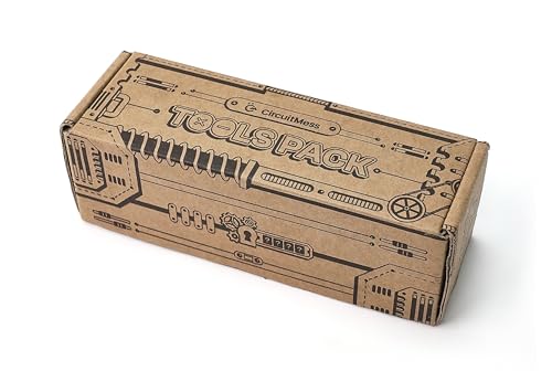 CircuitMess Tools Pack | Complete DIY Kit for Soldering & Assembly | Includes Soldering Iron, Pliers, Screwdrivers & More