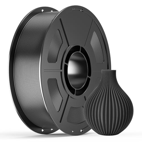 IEMAI High Speed PETG 3D Printer Filament 1.75mm, 600mm/s, 1kg, Black - color: Black