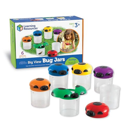 Learning Resources Primary Science Big View Bug Jars