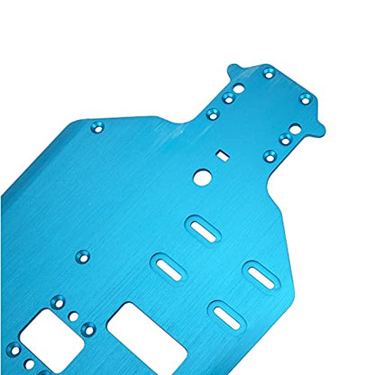 Aluminum Alloy Chassis Plate 02001 Replacement Upgrade Parts Compatible with Redcat Racing HSP 94101 94102 1/10 RC Car