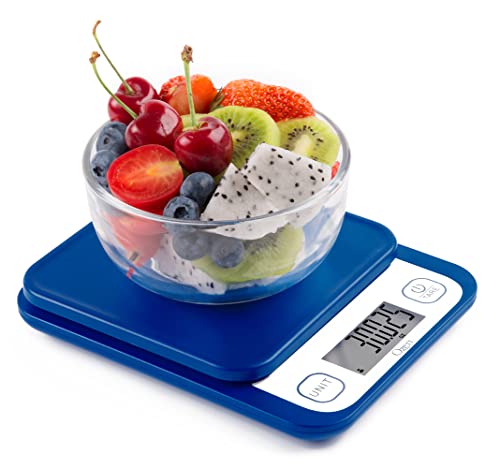Ozeri® Garden and Kitchen Scale II with 420 Variable Graduation Technology® - color: Classic Blue