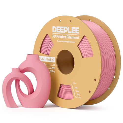 PLA Basic 1.75mm 3D Printer Filament Pink 1KG - color: 1kg*pink