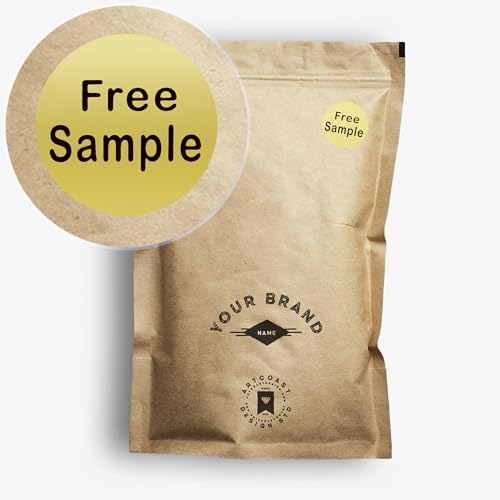 Hybsk Free Sample Stickers 1 Inch Round Retail Store Sale Displays Adhesive Labels for Inventory Control Total 500 Per Roll (Gold) - color: Gold
