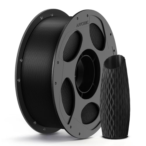 ANYCUBIC PLA 3D Printer Filament 1.75mm, Black, 1KG - color: 1kg Pla Black