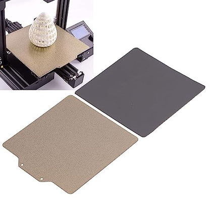 Magnetic PEI Build Plate 280x280mm Double Sided Flexible Steel for 3D Printer Bed Adhesion with M5 Threaded Insert
