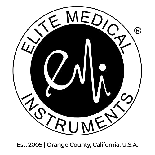 Elite Medical Instruments USA The Original 6 Piece Quality Goniometer Set Plus Measuring Tape - 7 Pieces Total EGM-431