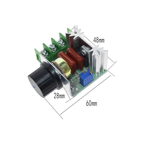 2000W PWM AC Motor Speed Control Module Speed Regulator(3 Pack) - color: 3 Pack