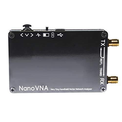 NanoVNA Bundle - Open Hardware Vector Network Analyzer Kit. Includes 50kHz-900MHz+ Portable VNA with EMI Shielding, SOLT Calibration Kit, 6pc Attenuator Kit and Much More!