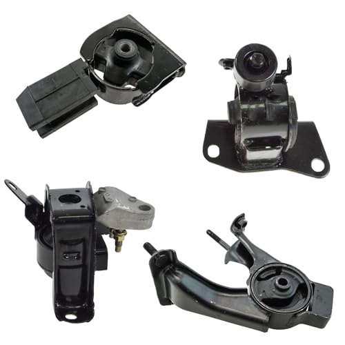TRQ Manual Transmission & Motor Engine Mount Kit Set - style: MTA32841