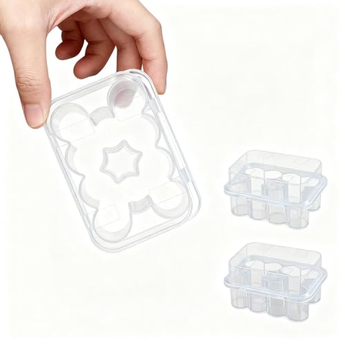 Vial Holder for Fridge, Space-Saving Stackable Peptide & Insulin Storage Case for 1-3ml Vials, for Fridge Diabetic Storage Organizer Fit，10-Slot 2pcs - size: 10-Slot 2pcs