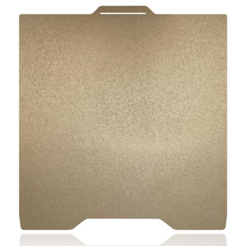 267x301mm Build Plate Double Sided Sheet Textured PEI Build Plate Flexible Removable Spring Steel Heated Printing Bed Platform for Creality SparkX i7 3D Printer - size: 265x300mm