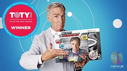 Abacus Brands Bill Nye's VR Science Kit - Kids STEM Set, Gift Ages 8-12