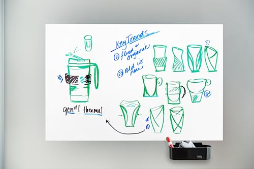 Post-it Dry Erase Accessory Tray, 1 Accessory Tray, 4 Strips, 8 5/8 in x 3 1/8 in (Pack of 12) - size: 8 5/8 in x 3 1/8 in (Pack of 12)
