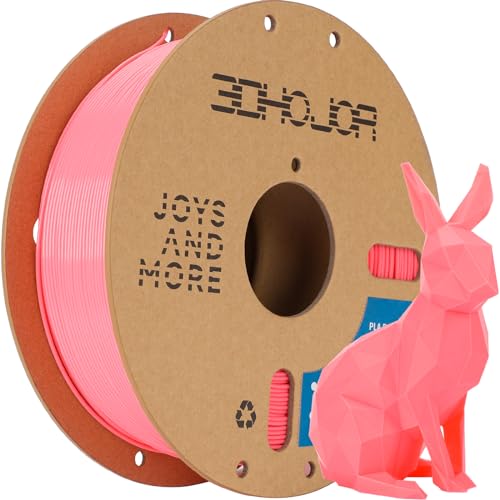 3DHoJor PLA+ 3D Printer Filament Pink,1KG - color: Pink