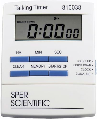 Sper Scientific Talking Lab Countdown Timer - size: 1 Pack