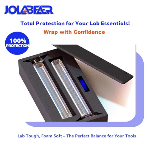 JOLABEAR 2-Pack 500 mL 3.3 Borosilicate Glass Graduated Cylinders - size: 500ml-2pcs