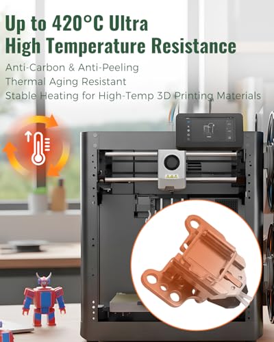 AD5X Hotend Heating Assembly Fit for Flashforge AD5X 3D Printer