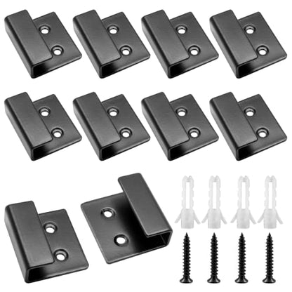 Luomorgo Tile Display Wall Hanger, Small Size, Black - size: Small Black