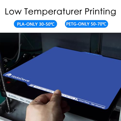 Cool Plate for Lab X2D/P2S/P1S/P1P/A1/X1C Low Temperature Cold Build Plate - size: Lab X1C/P1P/P1S/A1, style: Smooth