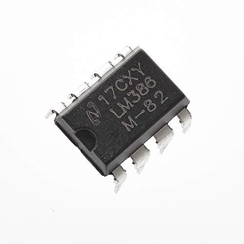 20pcs LM386N 386 Low Voltage Audio Power Amplifier 300kHz, 8-Pin.