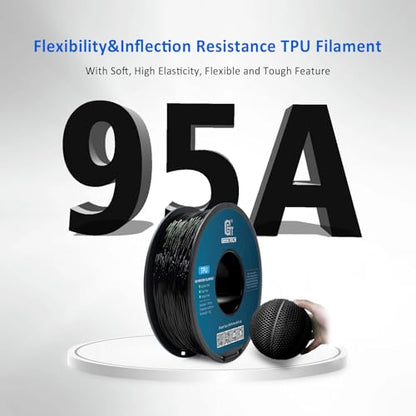 TPU Filament Grey - color: Grey Tpu 1