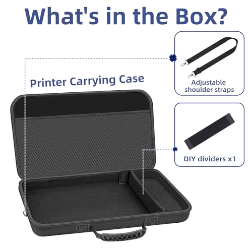Hard Carrying Case for Canon PIXMA TR160/ TR150/ iP110 Portable Printer