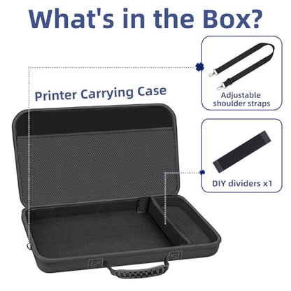 Hard Carrying Case for Canon PIXMA TR160/ TR150/ iP110 Portable Printer