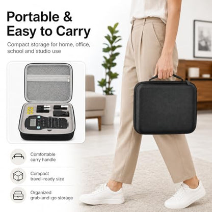 PAIYULE Label Maker Case for DYMO LabelManager 160/280, Gray - color: gray