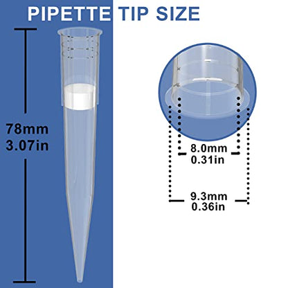 ONiLAB 1000µL Universal Pipette Tips, 96 Tips/Rack, DNase/RNase Free - size: 1000ul