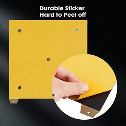 Sovol SV06 Flexible Steel Platform with Textured PEI Surface and Magnetic Bottom Sheet with Adhesive 235x235mm for Creality Ender 3/3 Pro/3 V2/3 S1 Sovol SV05/SV07 Aquila Kobra Neptune 2 3D Printer - size: 235*235mm