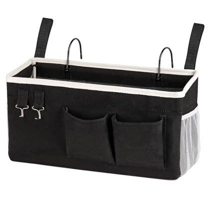Bedside Caddy Bedside Storage Bag for Headboards/Bunk Bed - color: 1PC Black