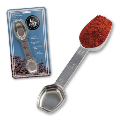 AllSpice Stainless Steel Double Sided Measuring Spoon- Teaspoon and Tablespoon - size: Tablespoon / Teaspoon