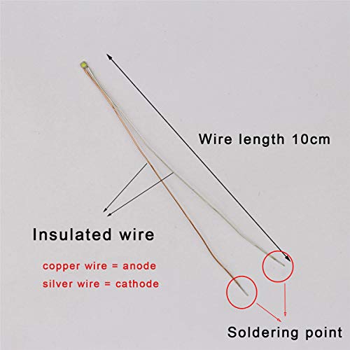 50pcs Pre-soldered Micro Litz Wired Leads Red SMD Led 0603 + Muti-Resistor NEW - color: (4)Red, size: 50pcs