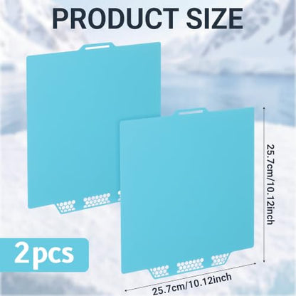Marspark 2 Pieces 257x257mm Metal Blue Build Plate Print Sheet