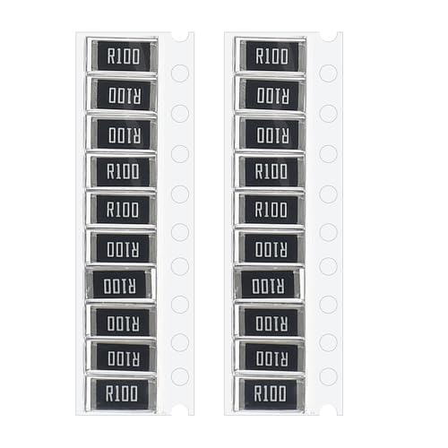 PATIKIL 2512 Surface Mount Device Chip Resistor Kit, 20Pcs 0.1 Ohm 1% Tolerance 1W DIY Resistor Ceramic Resistance Assortment Kits for Electronic Products - style: 0.1 Ohm