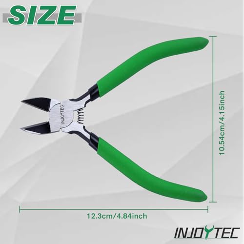Mini Wire Flush Cutters 5 Inch Wire Cutters Diagonal Cutters - size: 5"