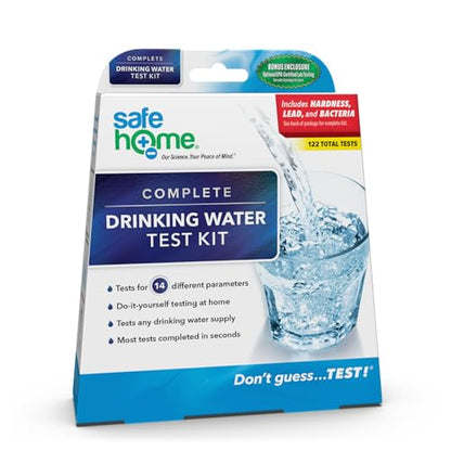 Safe Home Complete Drinking Water Combo Test Kit