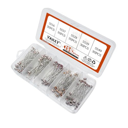5Values 150pcs Photoresistor Kits 5516 5537 5528 5539 5549 LDR Resistor