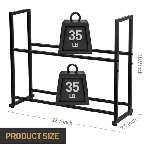 2 Tier 3D Printer Metal Filament Storage Rack for 16 Rolls,No Drilling.