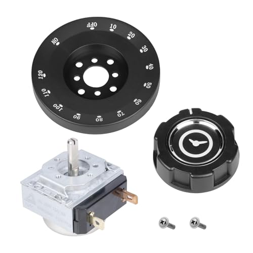 Battery Charger Timer Kit, 120 Minutes Mechanical Timer with Hold Position