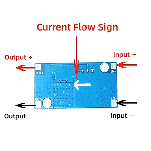 6PCS XL6009 Booster Step Up DC to DC Boost Converter Circuit Board, Input 3V-32V to Output 5V-35V 4A 400KHz Voltage Regulator Adjustable Synchronous DIY Non-Isolated Power Supply Module
