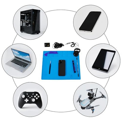 Kaisiking Anti-Static Mat Kit for Electronics Computer Repair or Soldering