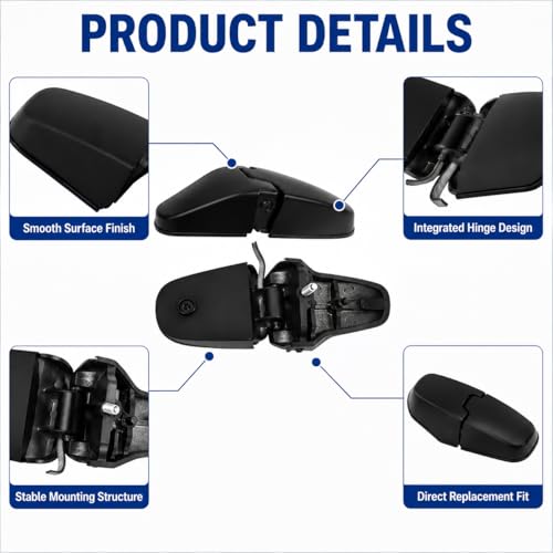 87150-1F001 Rear Liftgate Glass Hinge Set for Kia Sportage 2005-2010