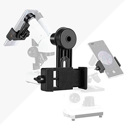Smartphone Camera Adapter - Microscope Eyepiece Tube 23.2mm, Built-in 16X Microscope Eyepiece