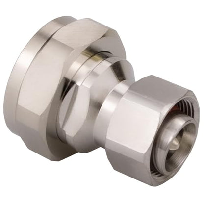 4.3/10 Mini Din Male to 7/16 L29 Male Adapter 4.3-10 MiniDIN to Din Adaptor Low PIM 160dBc - color: 4.3-10 Male to 7/16 Male